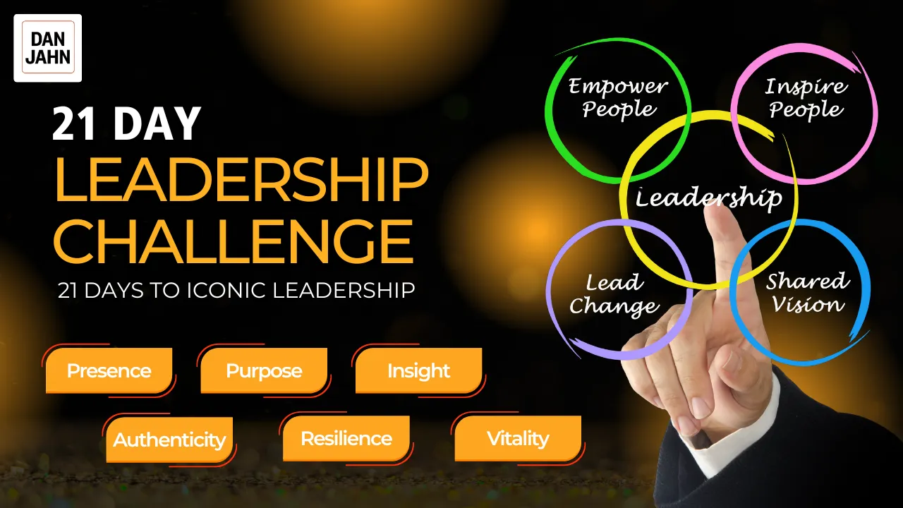 21 Days to Iconic Leadership: Challenge — course cover