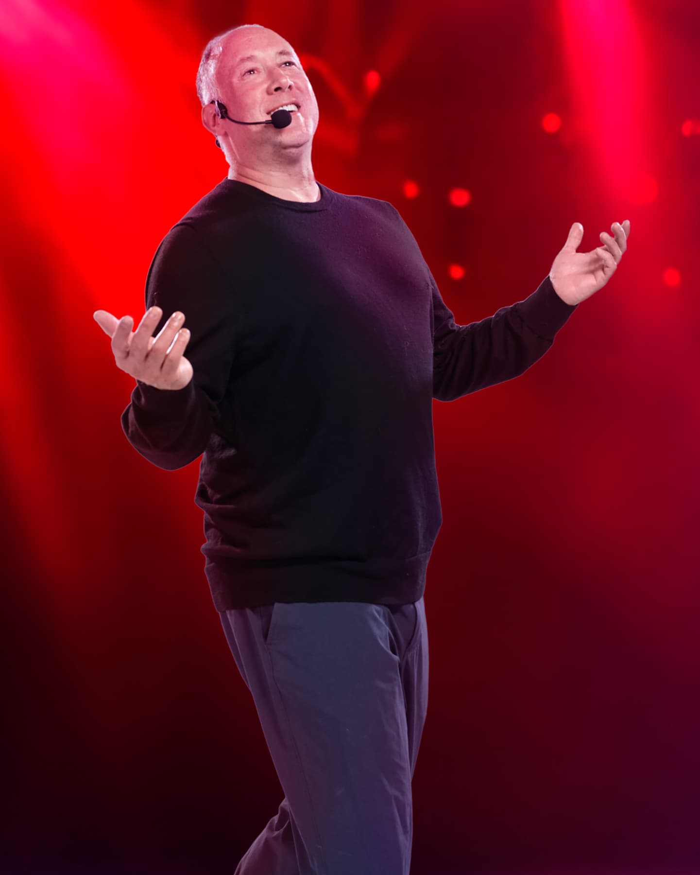 Dan Jahn delivering a keynote